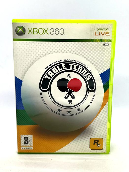 Rockstar Games Presents Table Tennis Xbox 360 Po Angielsku