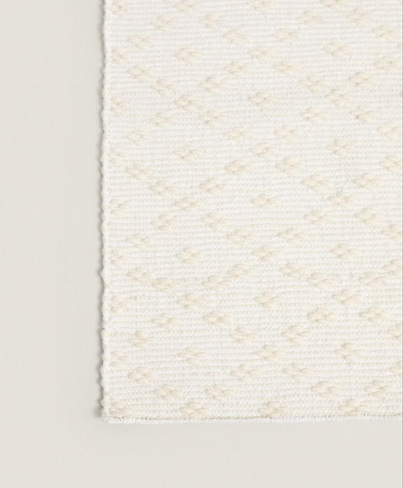 Tapete Algodão E Lã Entrançado Zara Home NOVO