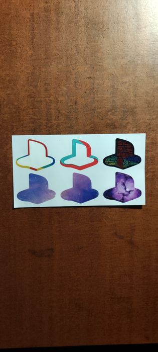 Наклейки на логотип PS5