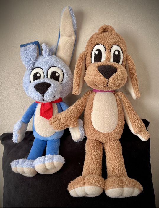 Maskotka PUSZEK rekodzielo handmade „gazu pieski gazu”