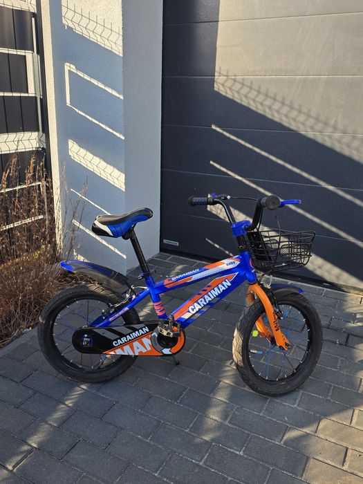 Rower 16" dla chłopca 5/6 lat