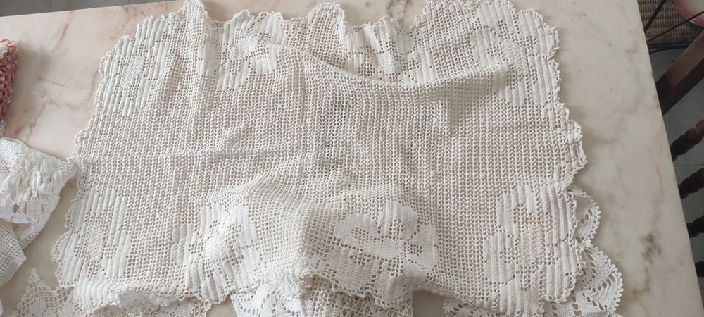 Lote de 15 naperons antigos