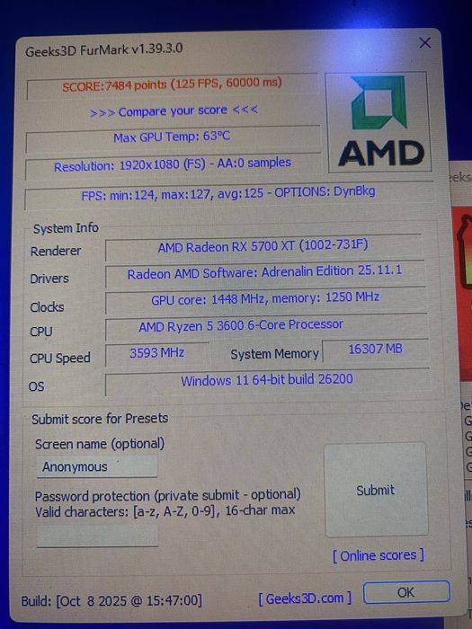 Radeon rx5700xt msi evoke