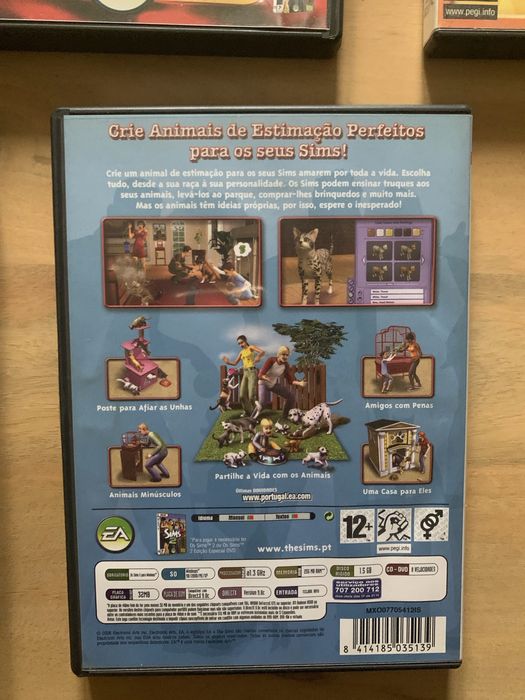 Conjunto The Sims 2 em PC (caixas físicas)