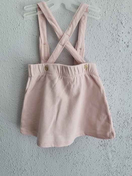 Spódniczka na szelkach z królikiem H&M 68