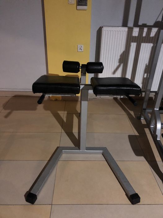 Ławka rzymska do treningu grzbietu!
