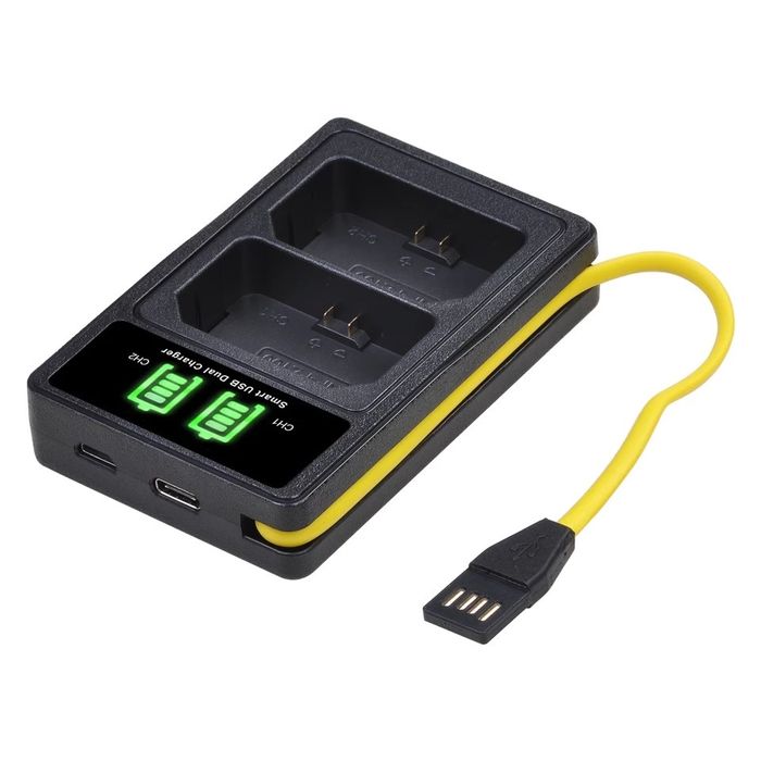 Baterias p/Sony A7 iii A7R iii A7IV - 4, A9 + Carregador duplo NP-FZ100