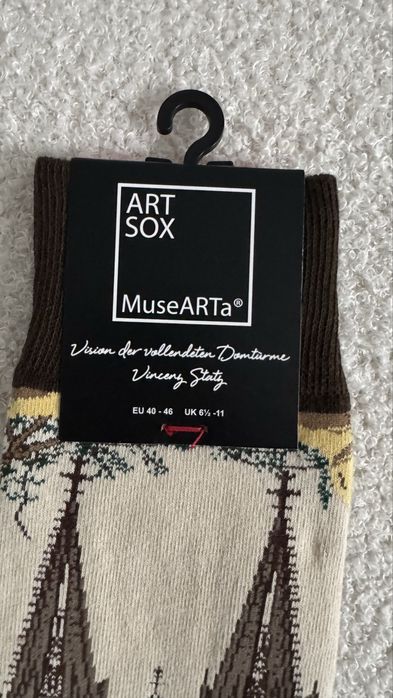 Musearta nowe skarpetki meskie 40/46 dzielo sztuki