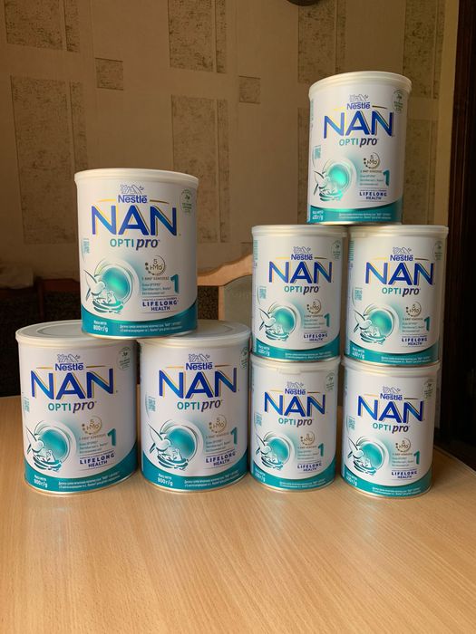 Смесь NAN OptiPro 1 суміш по 400 и 800 грамм