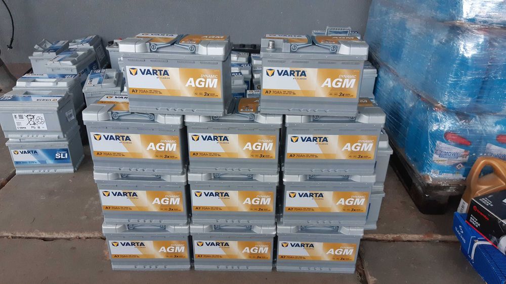 Akumulator 12V/70Ah/760A Varta Dynamic AGM