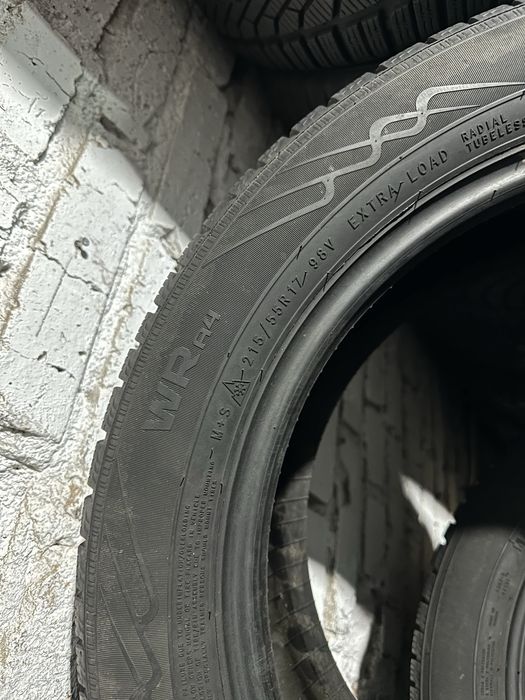 215/55 R17 Nokian WRa4 /2023рік/зима/4шт./