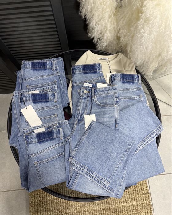 Джинсы zara прямі , джинси зара