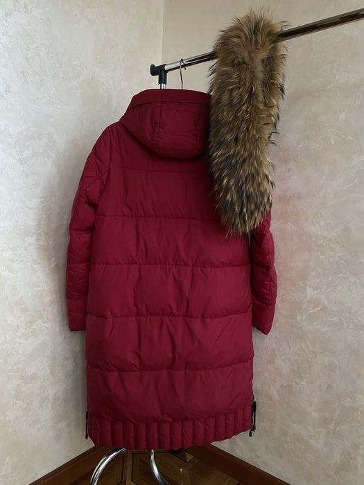 Зимовий пуховік, Турція, пуховик пальто жіночий. Розмір: 46, L
