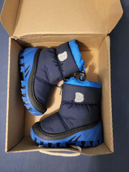 Śniegowce chłopięce Bartek roz. 22/23 stan idealny!