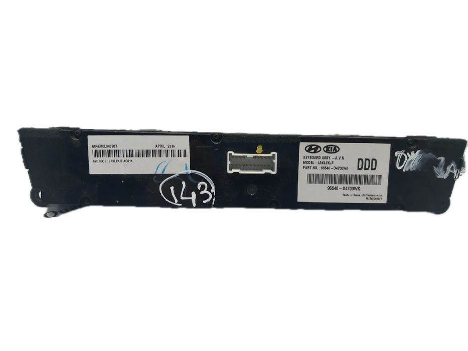 Rádio / auto-rádio KIA Optima (TF)