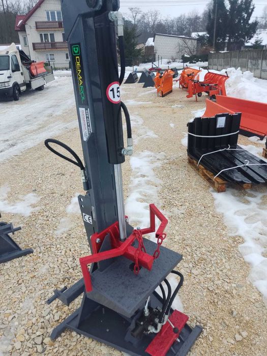 Łuparka hydrauliczna rozdrabniacz do drzewa nowa nacisk 20ton dostawa