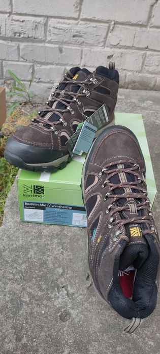 Ботинки трекинговые мужскиеKARRIMOR BODMIN MID 4 WEATHERTITE два цвета