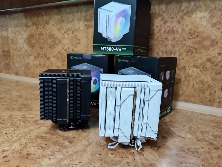 Охлаждение SNOWMAN MT880-V4 ARGB (8 трубок 260ват на все сокеты)