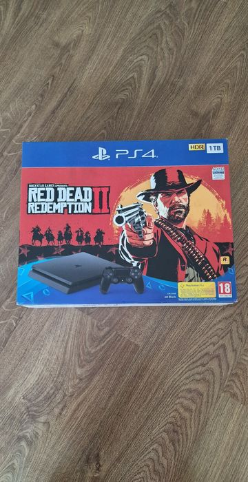 PS4 1TB em boas condições + 1 comando + cabos + jogos