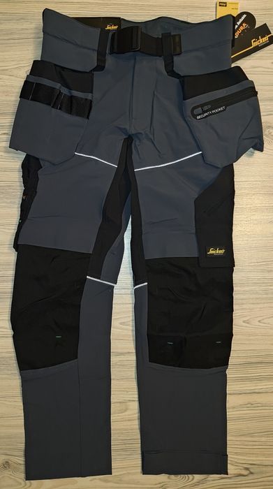6944 Snickers FlexiWork 48 Stretch elastyczne spodnie robocze instal