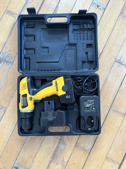 Акумуляторний шуруповерт Einhell Bavaria BAS 18-2/1HA + зарядний + кейс