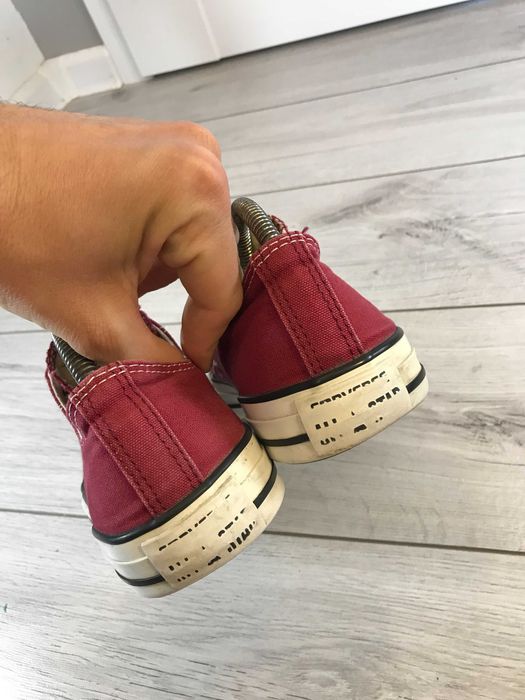 Buty Converse All Star bordowe niskie rozm. 41,5