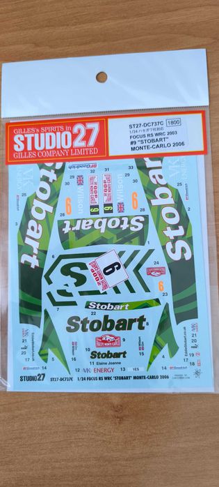 1/24 Decalques e acessórios das Marcas Studio 27, Reji, Renaissance