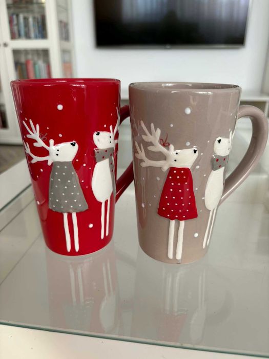 Kubki ceramiczne świąteczne Home&You