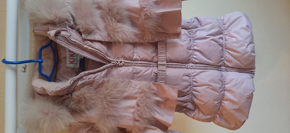 Детское пальто (пуховик)