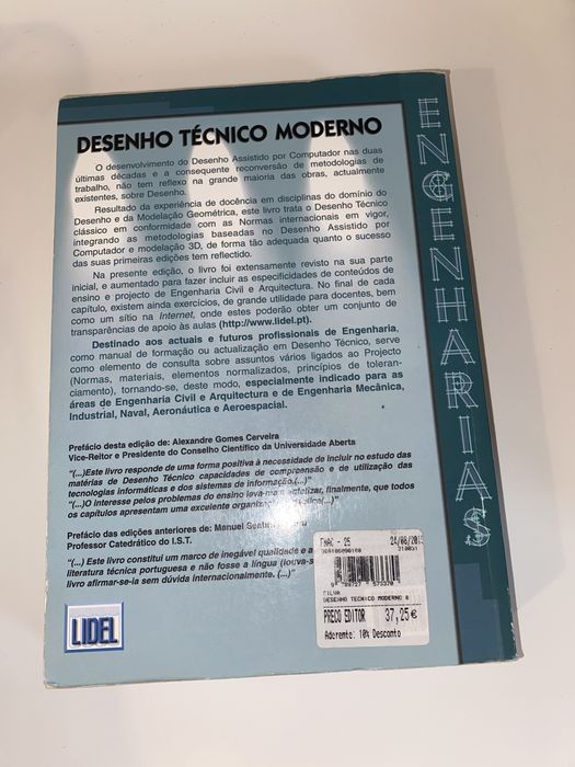 Livro Desenho Técnico Moderno
