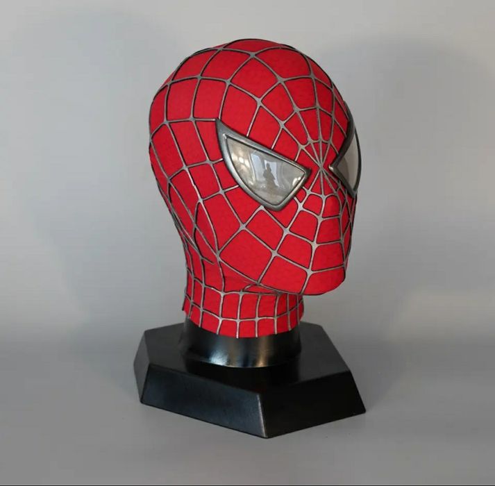 Máscara do Homem Aranha Premium Tamanho Real Tobey Maguire