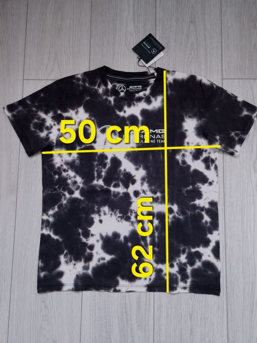Koszulka damska Mercedes AMG Petronas Formula One Team, Tie Dye, F1, S