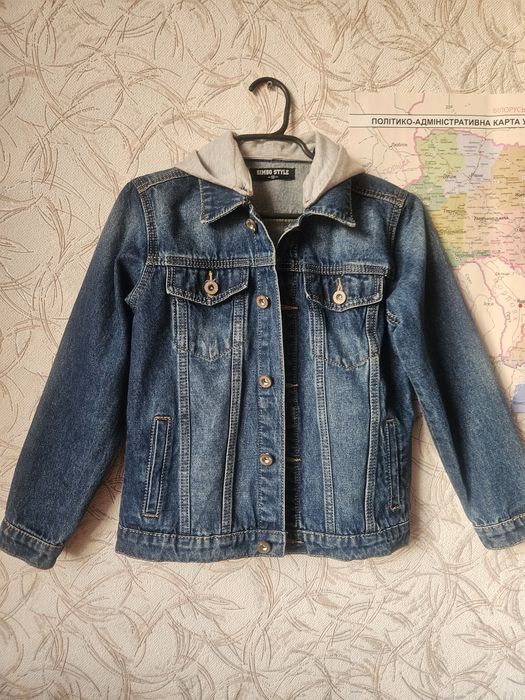 Джинсова куртка для хлопчика