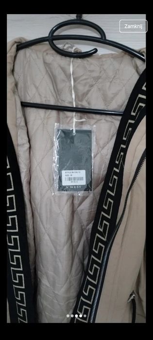 Nowa kurtka pikowana S'west r.M ocieplana