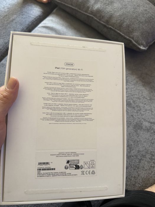 Ipad 10 geracao novo com caixa e nota fiscal
