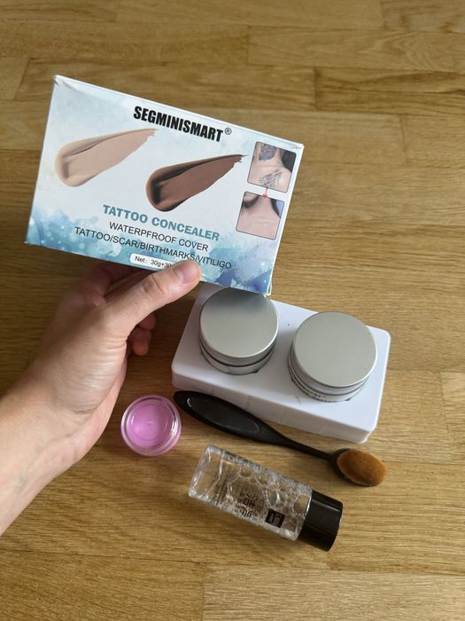 Тату консилер Перекриває Маскує Все! Водостійкий