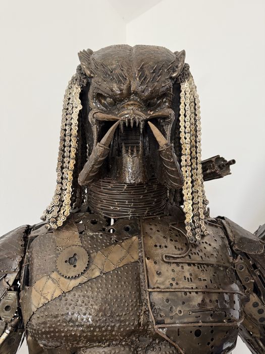 Escultura Alien e Predator