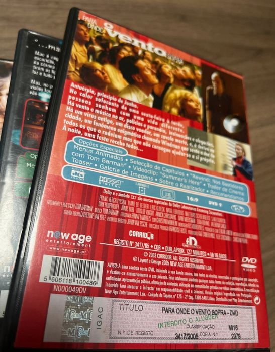 DVD para onde o vento sopra