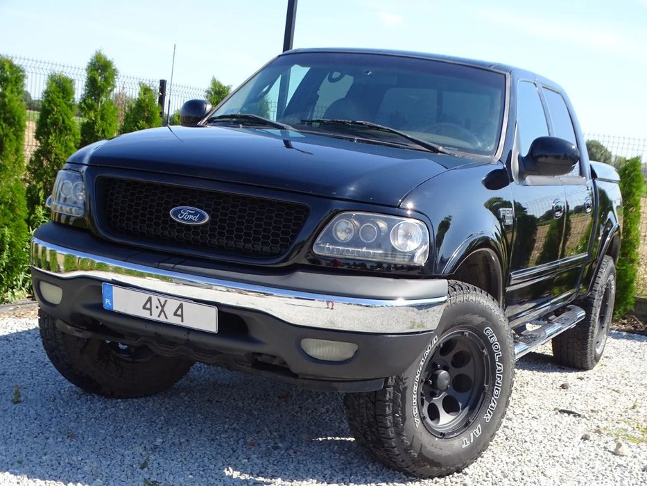 Ford F150 5.4B LPG 300KM 4WD Skóra Lift 3'' Klima Kamera Geoland 33AT PL Zamiana