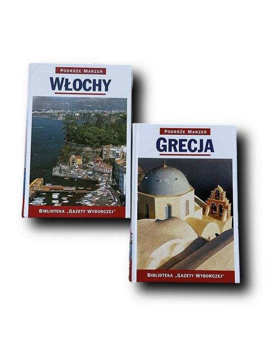 Książki 2 sztuki Włochy i Grecja Podróze Marzeń 2005