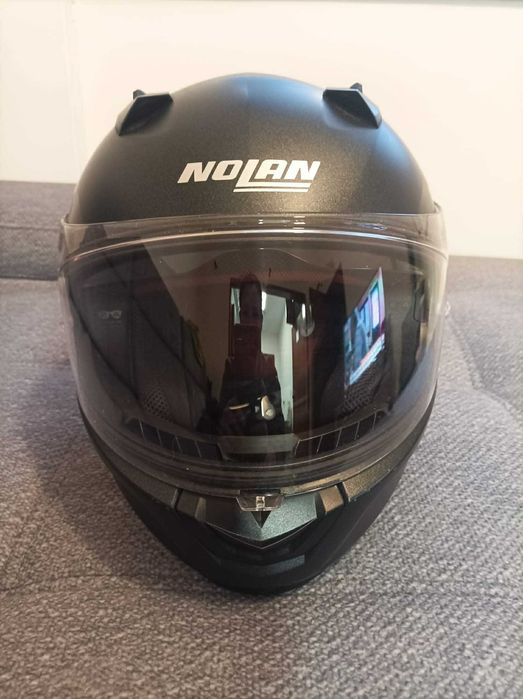 Capacete Nolan N60-6 Classico Black - Tamanho M - 58 CM
