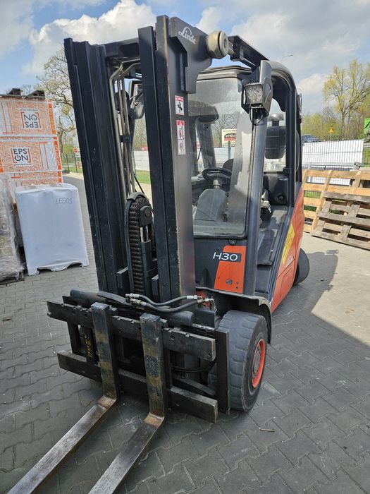 Wózek linde h 30 silnik VW wolny maszt triplex!