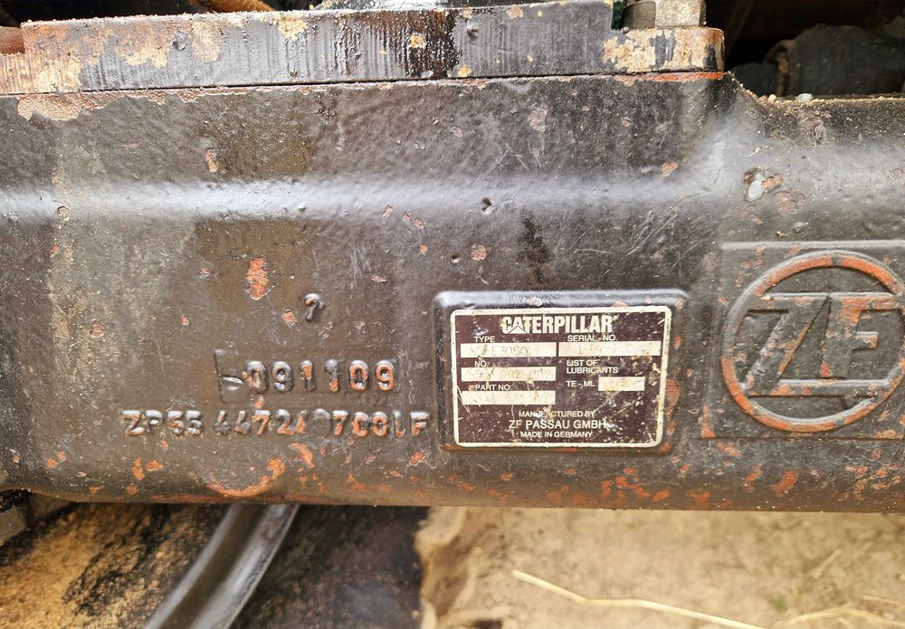 koparka cat caterpillat m 313d most MS-E3050 zwrotnica wkład mostu