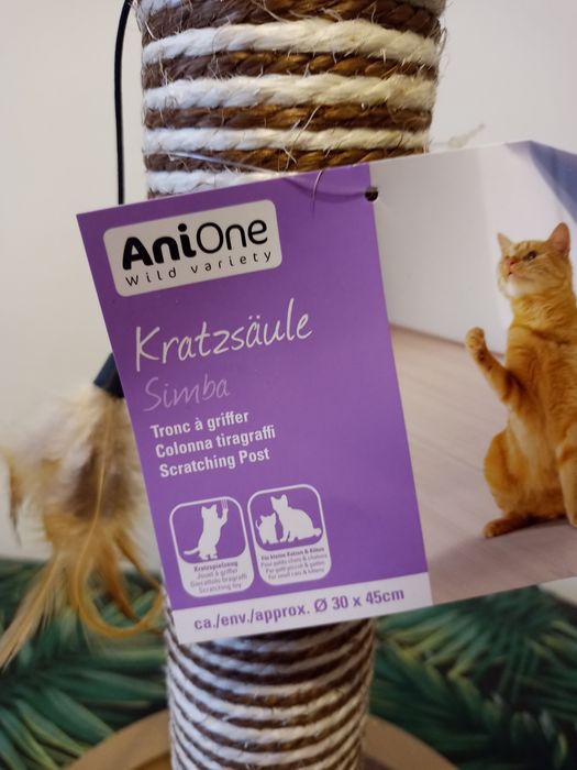 nowy drapak dla kota 45cm słupek