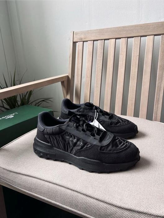 Оригінал чоловічі кросівки lacoste elite active новые черные 40 41 42 43 44 45
