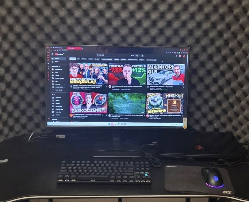 Gwarancja, jak nowy. Monitor MSI Pro MP272 E14C 27" 1920x1080px IPS 144Hz 1 ms [MPRT]