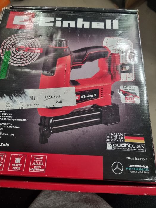 Gwoździarka zszywacz einhell 18v aku