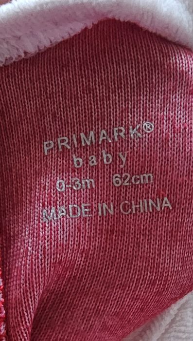 Oddam sukienkę Świąteczna dla niemowlaka 0-3mce primark