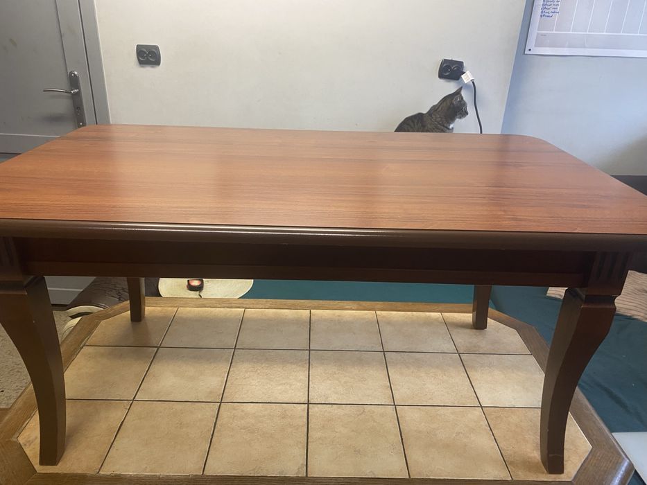 Stolik drewniany 120x70 cm