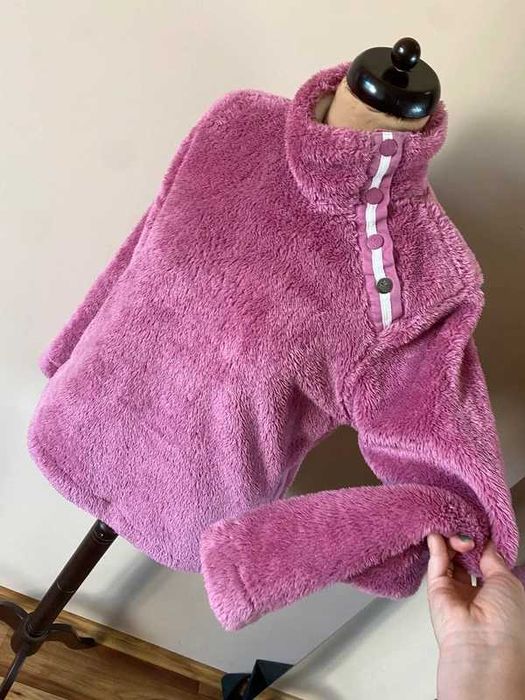 Tayberry wlochata bluza golf cieply roz fiolet teddy s m